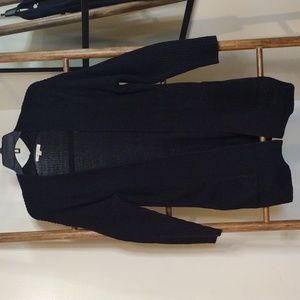 Ultra Flirt Black Knit Cardigan Size Small